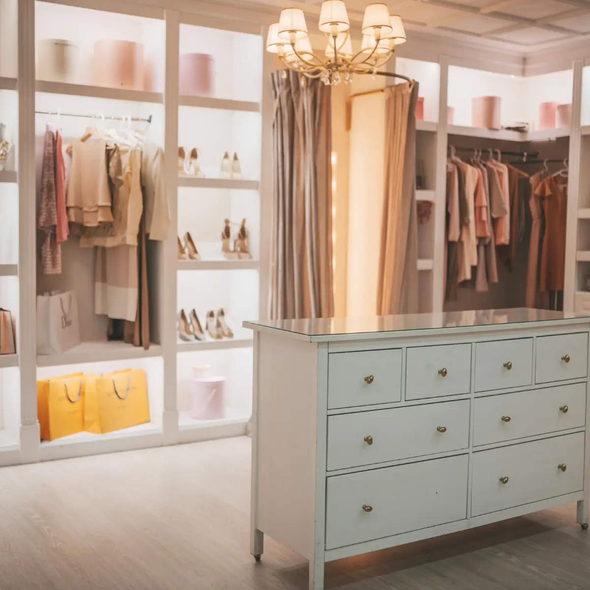 Island Walk In closets